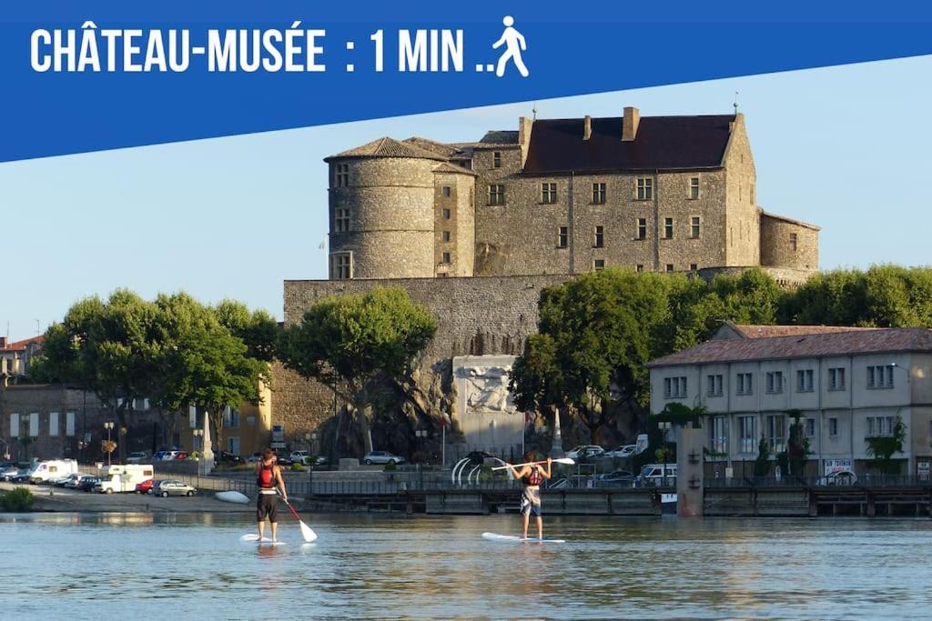 La Maison Du Chateau Au Calme Et Centrale ตูร์นง-โซร์-โฮน ภายนอก รูปภาพ
