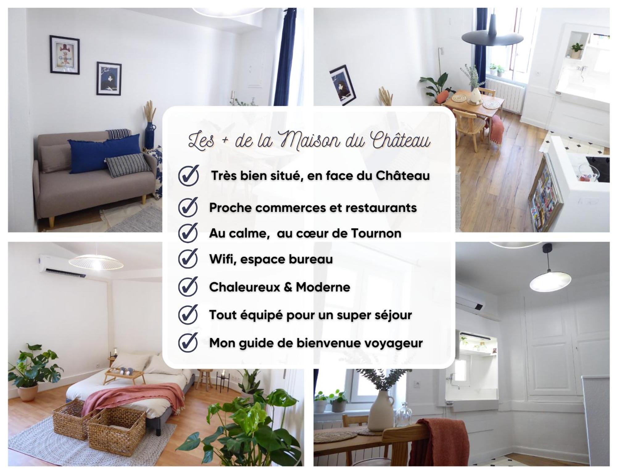 La Maison Du Chateau Au Calme Et Centrale ตูร์นง-โซร์-โฮน ภายนอก รูปภาพ